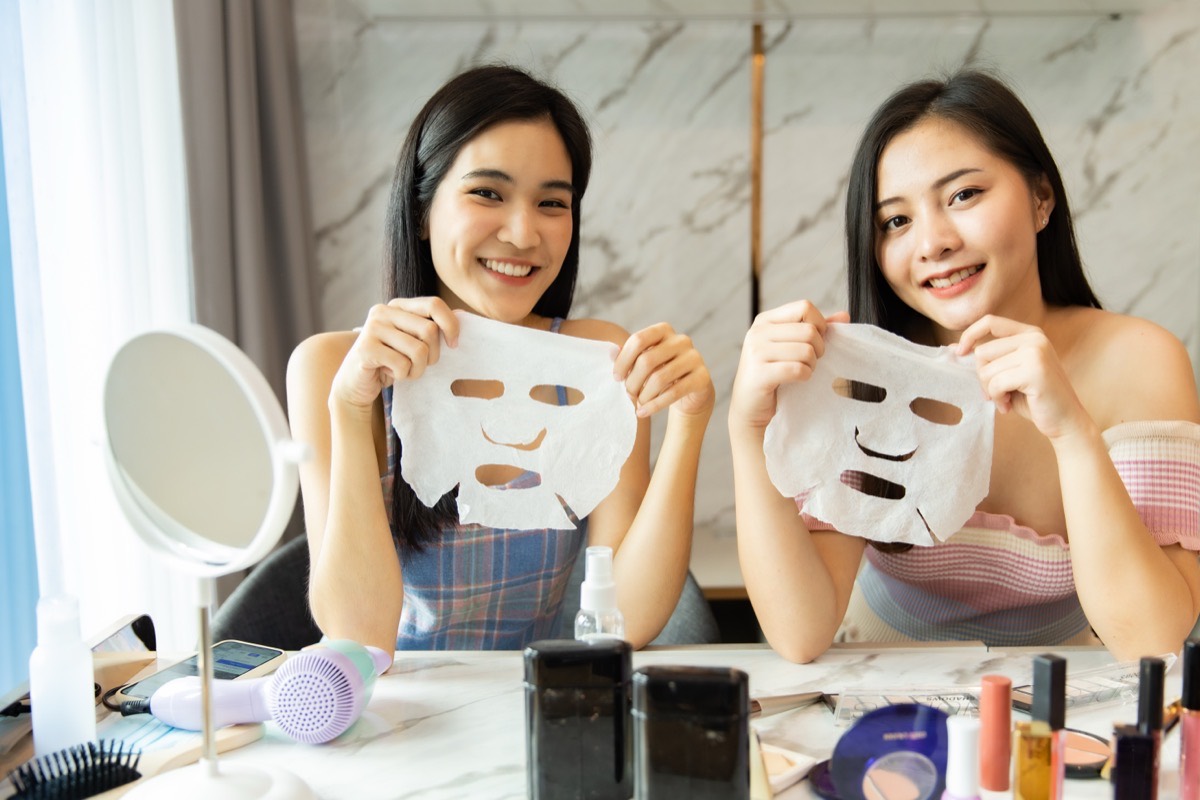 Two women with soft, barrier-repaired skin