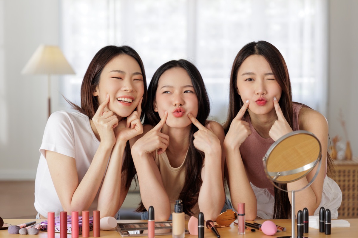 Women building a gentle routine at home